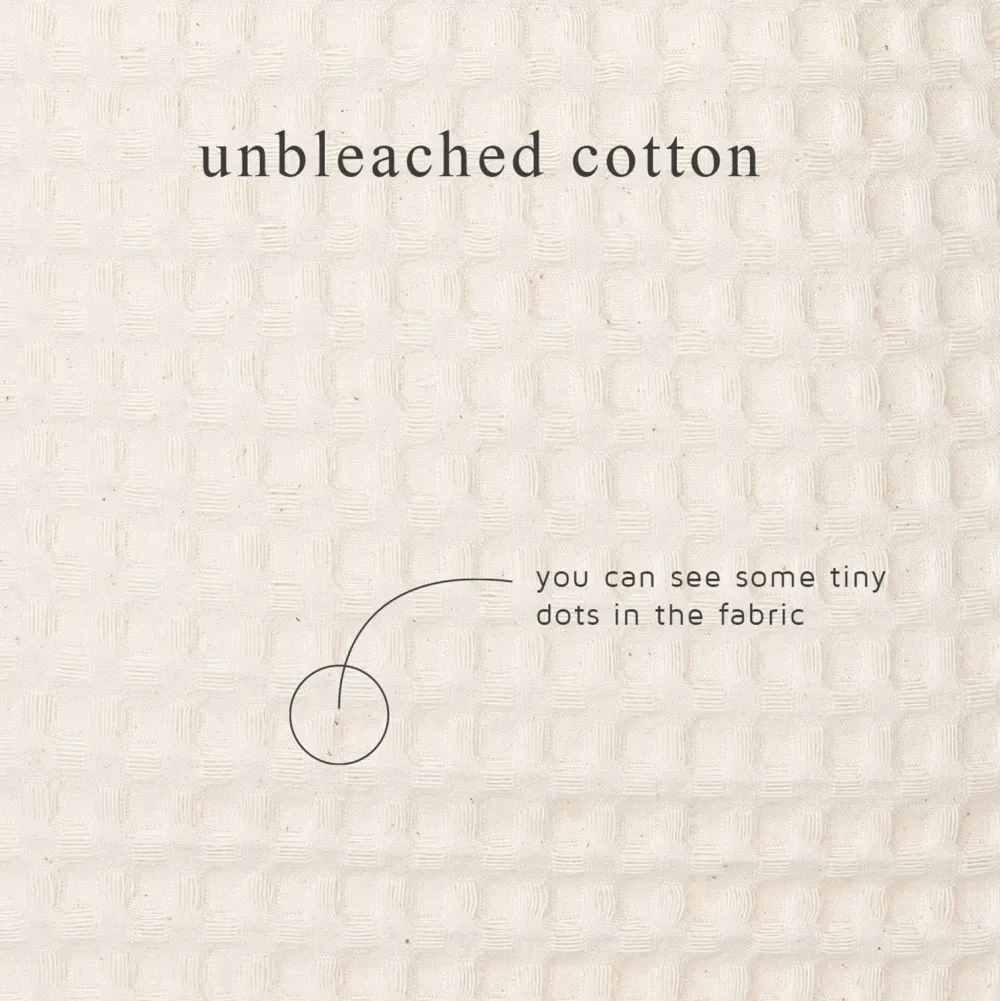 Hot Koeka Oslo Plaid Wafel/Teddy 140X200 Cm Natural/Pebble (140X200 Cm)