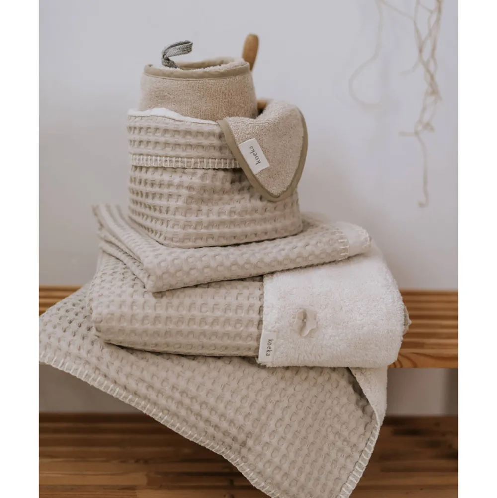 Hot Koeka Oslo Teddy Eenpersoonsdeken Sand/Pebble (200X140 Cm)