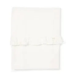 Outlet Koeka Ruffle Baby Wieglaken 80X100 Cm Warm White