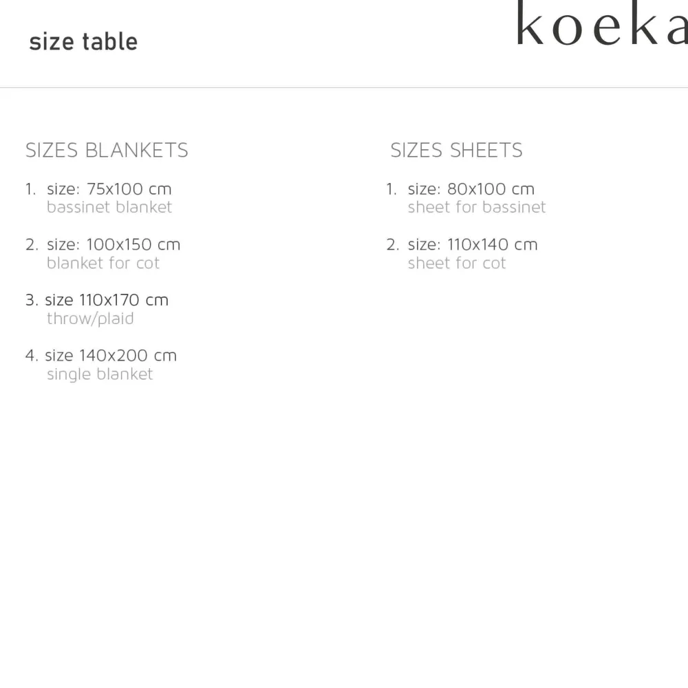 Outlet Koeka Ruffle Baby Wieglaken 80X100 Cm Warm White