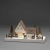 New Konstsmide Silhouet Huis En Reedieren (Op Batterij Met Timer) (14X28 Cm) (6 Led)