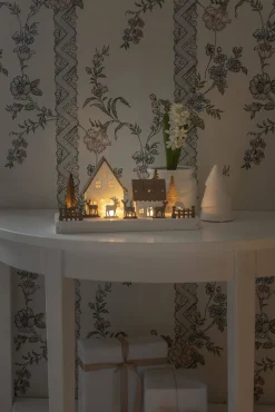 New Konstsmide Silhouet Huis En Reedieren (Op Batterij Met Timer) (14X28 Cm) (6 Led)