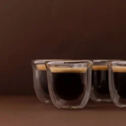 Online La Cafetière La Cafetiere Glas (Dubbelwandig) (110 Ml) (Set Van 4)