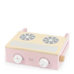 Label Label Wood Houten Kookfornuis Met Accessoires Roze