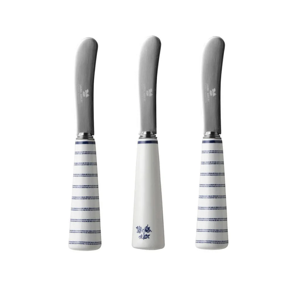 Best Laura Ashley Giftset Blueprint Collectables Botermesjes (Set Van 3)