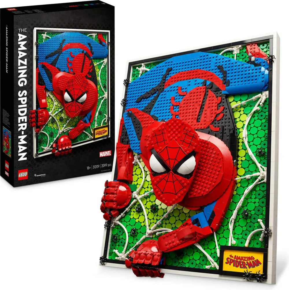 LEGO Art De Geweldige Spider-Man 31209