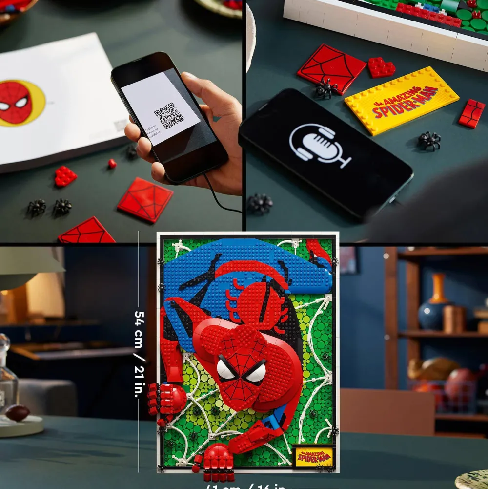 LEGO Art De Geweldige Spider-Man 31209