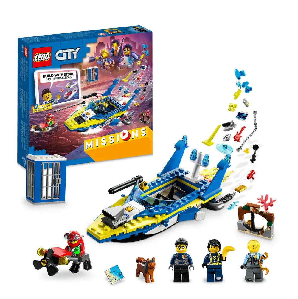 LEGO City Waterpolitie Recherchemissies 60355