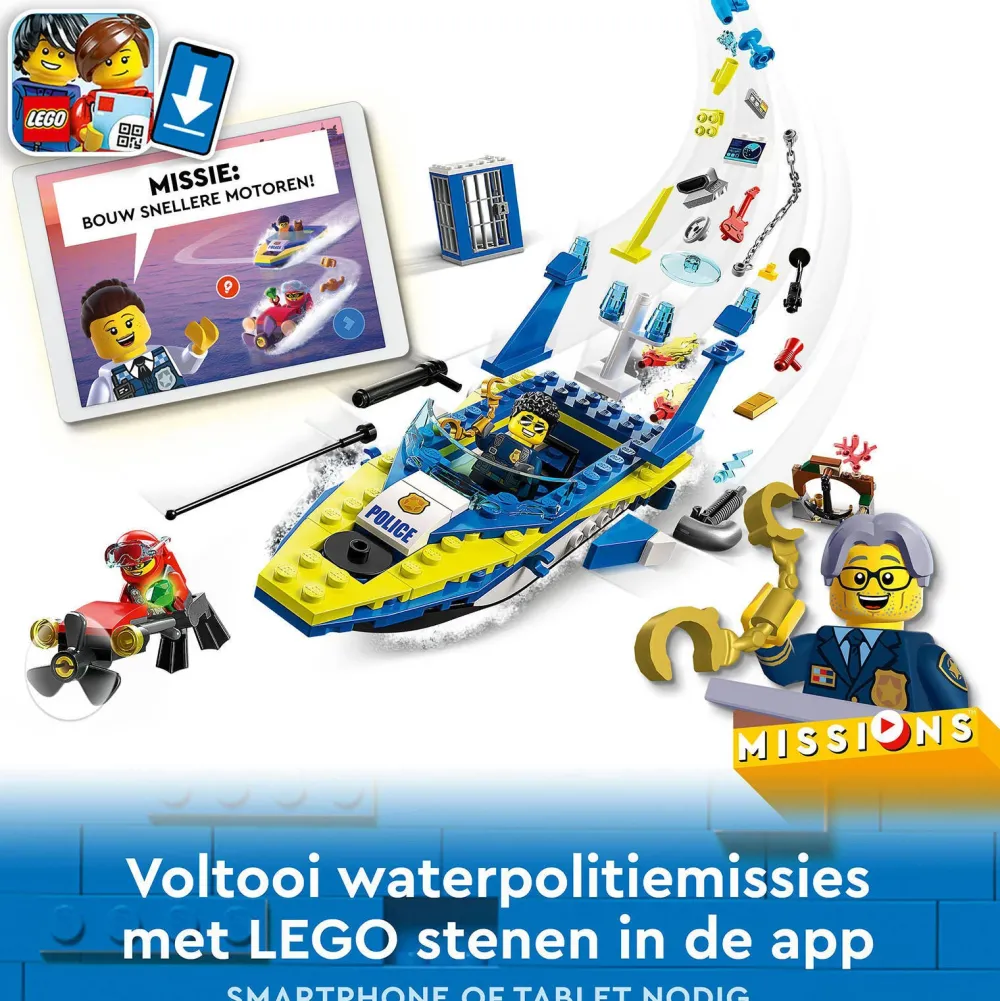 LEGO City Waterpolitie Recherchemissies 60355
