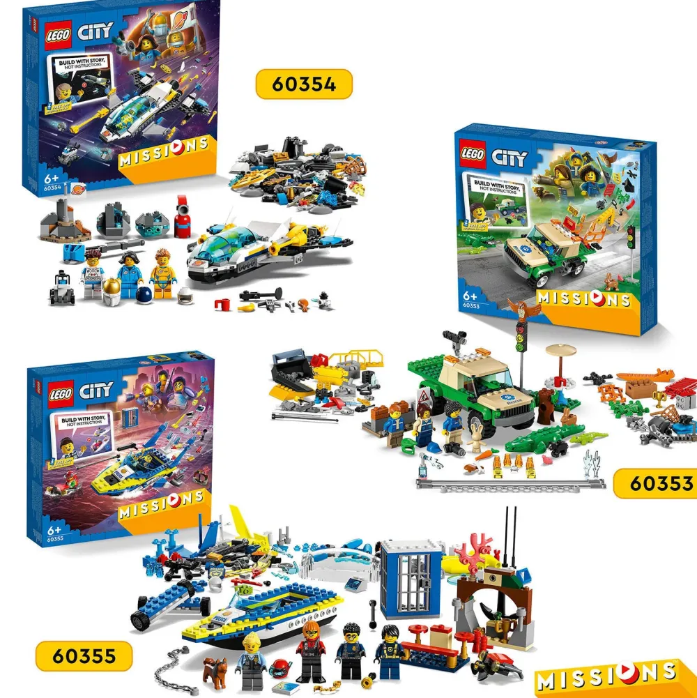LEGO City Waterpolitie Recherchemissies 60355