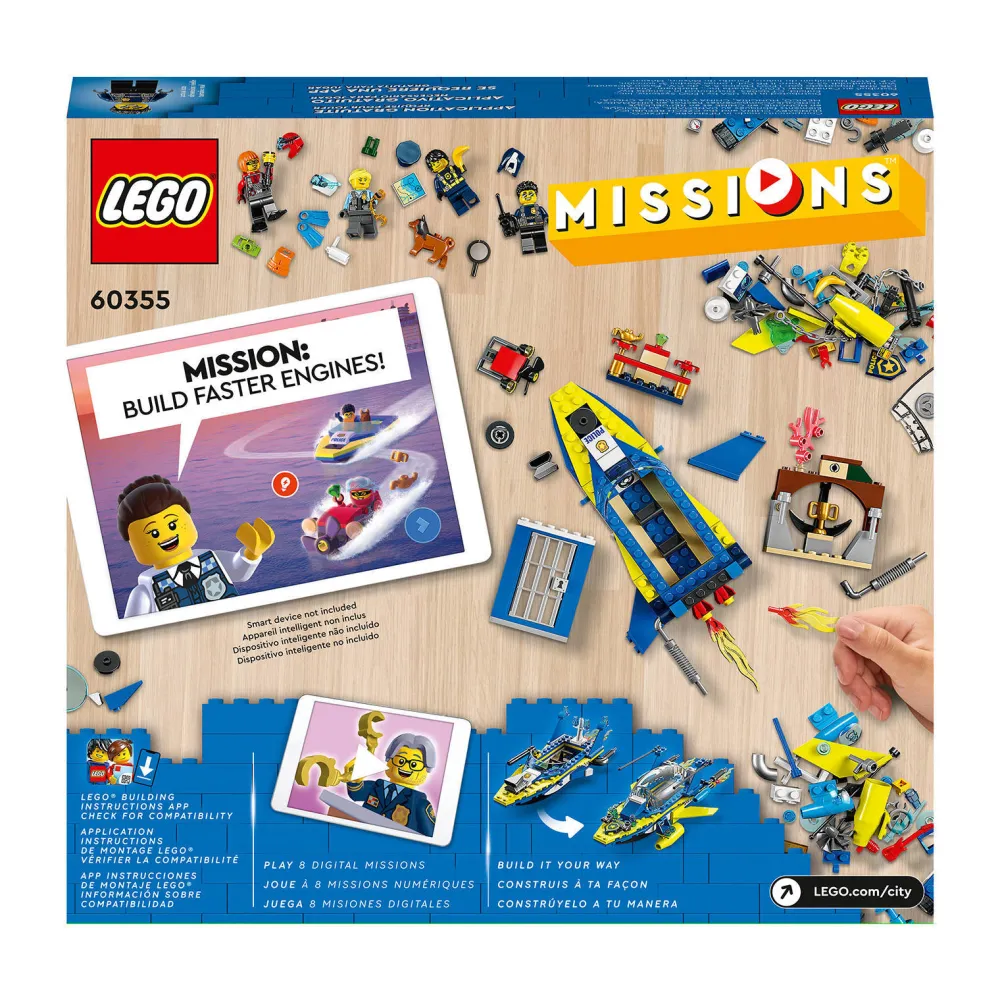 LEGO City Waterpolitie Recherchemissies 60355