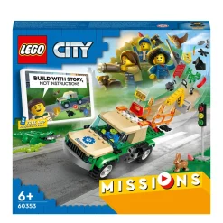LEGO City Wilde Dieren Reddingsmissies 60353