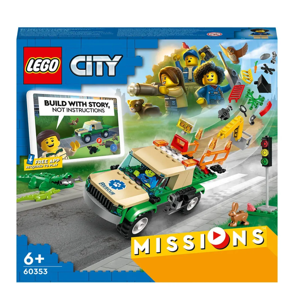 LEGO City Wilde Dieren Reddingsmissies 60353