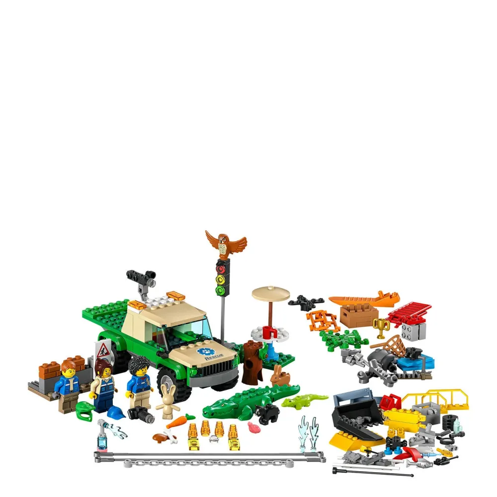 LEGO City Wilde Dieren Reddingsmissies 60353
