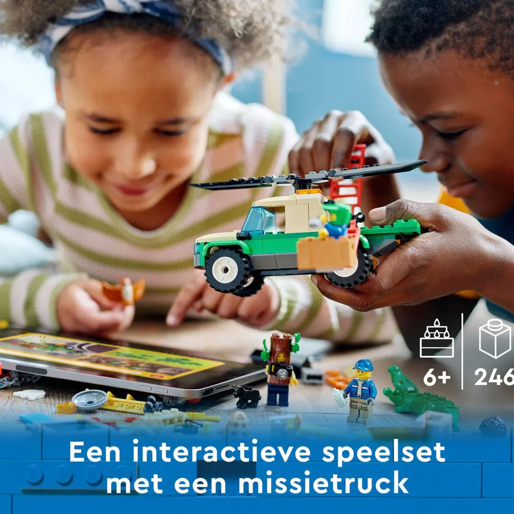 LEGO City Wilde Dieren Reddingsmissies 60353