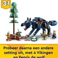 LEGO Creator Vikingschip En De Midgaardslang 31132