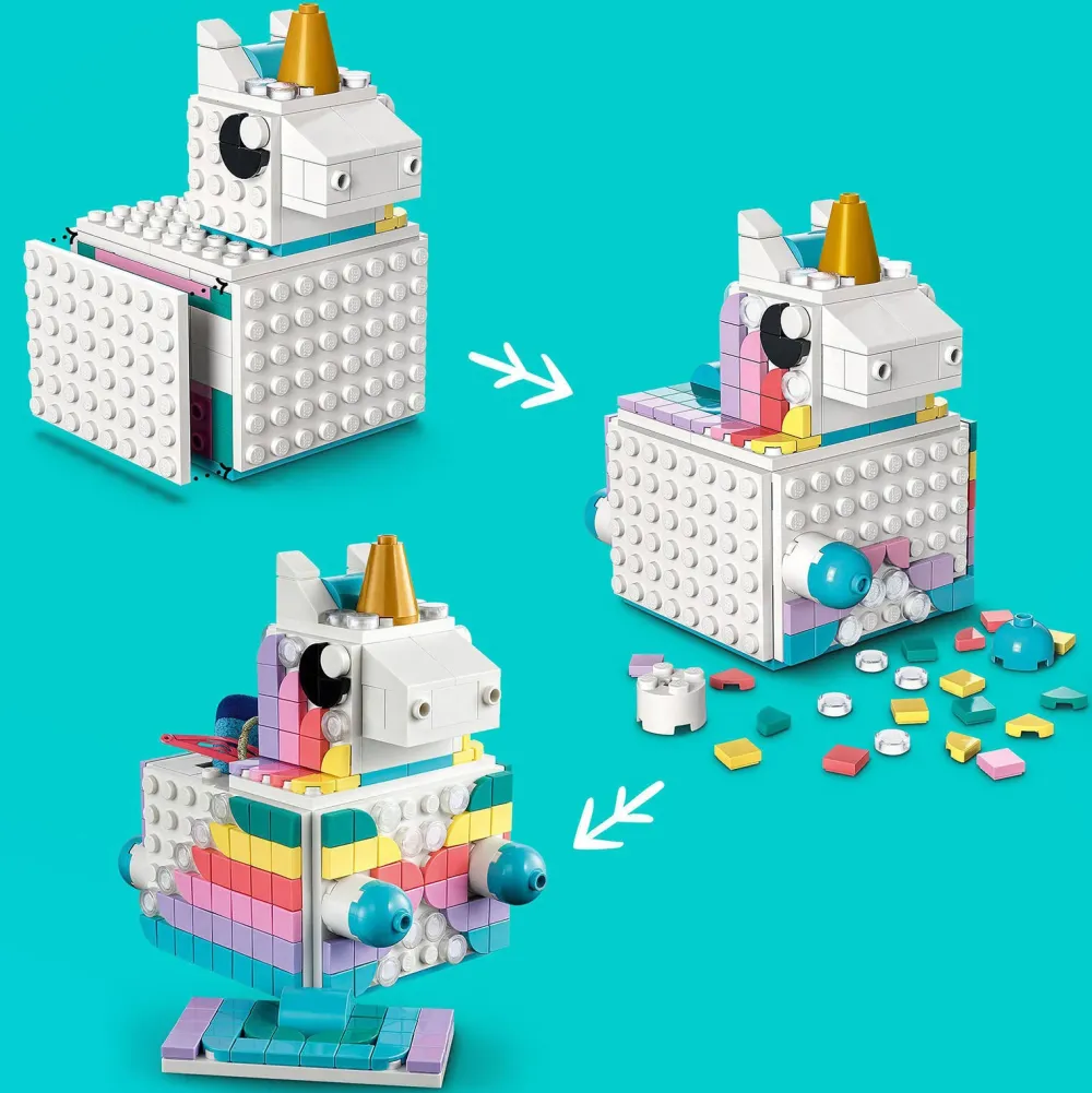 LEGO Dots Eenhoorn Creatieve Gezinsset 41962