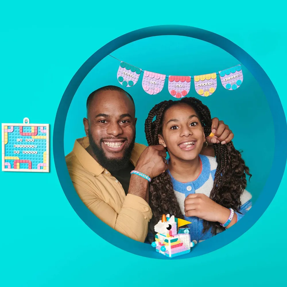 LEGO Dots Eenhoorn Creatieve Gezinsset 41962