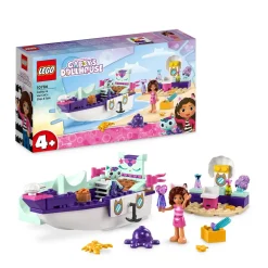 LEGO Gabby'S Dollhouse Vertroetelschip Van Gabby En Meerminkat 10786