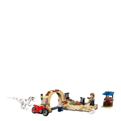 LEGO Jurassic World Atrociraptor Dinosaurus Motorachtervolging 76945