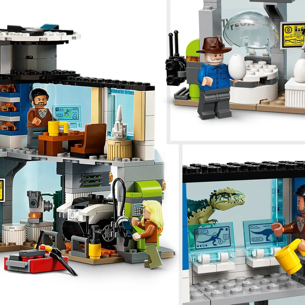 LEGO Jurassic World Giganotosaurus & Therizinosaurus Aanval 76949