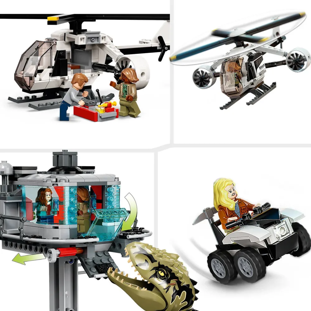 LEGO Jurassic World Giganotosaurus & Therizinosaurus Aanval 76949