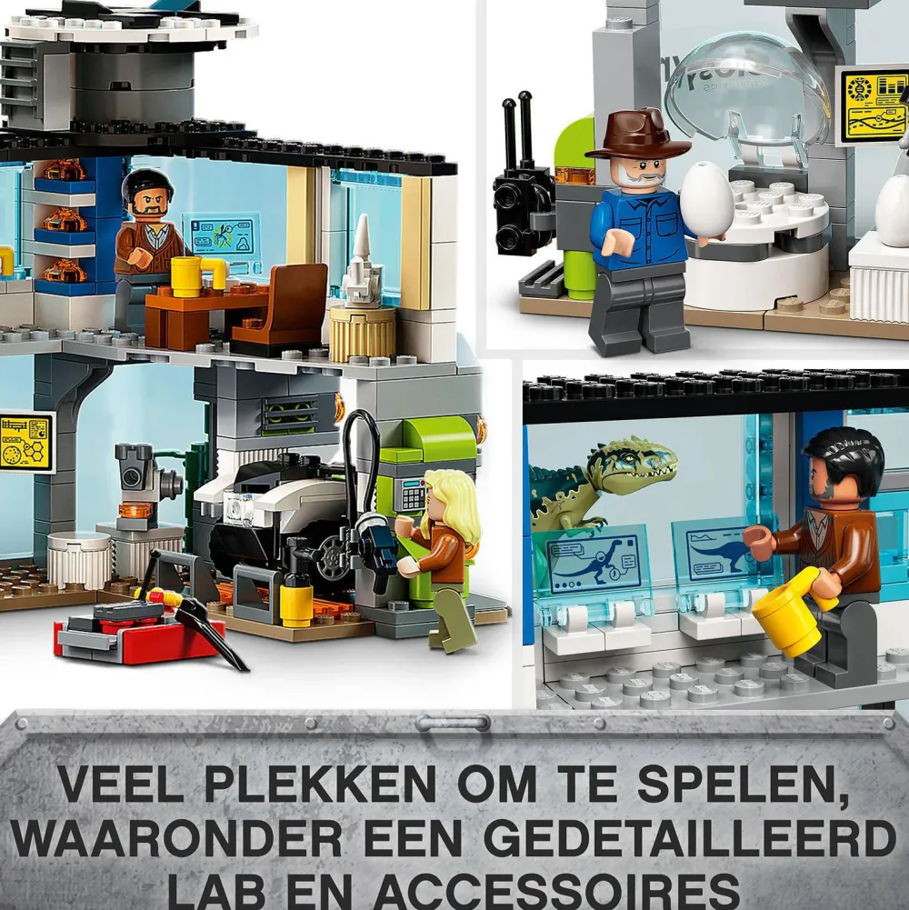 LEGO Jurassic World Giganotosaurus & Therizinosaurus Aanval 76949