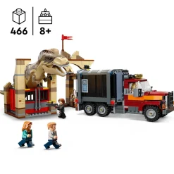LEGO Jurassic World T. Rex & Atrociraptor Dinosaurus Ontsnapping 76948