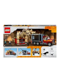LEGO Jurassic World T. Rex & Atrociraptor Dinosaurus Ontsnapping 76948