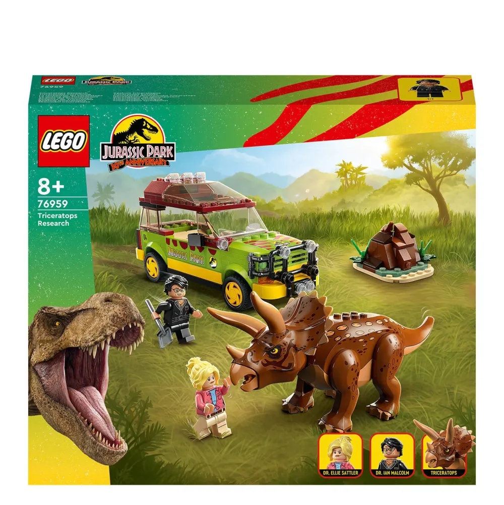 LEGO Jurassic World Triceratops Onderzoek 76959