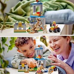 LEGO Jurassic World Velociraptor Ontsnapping 76957