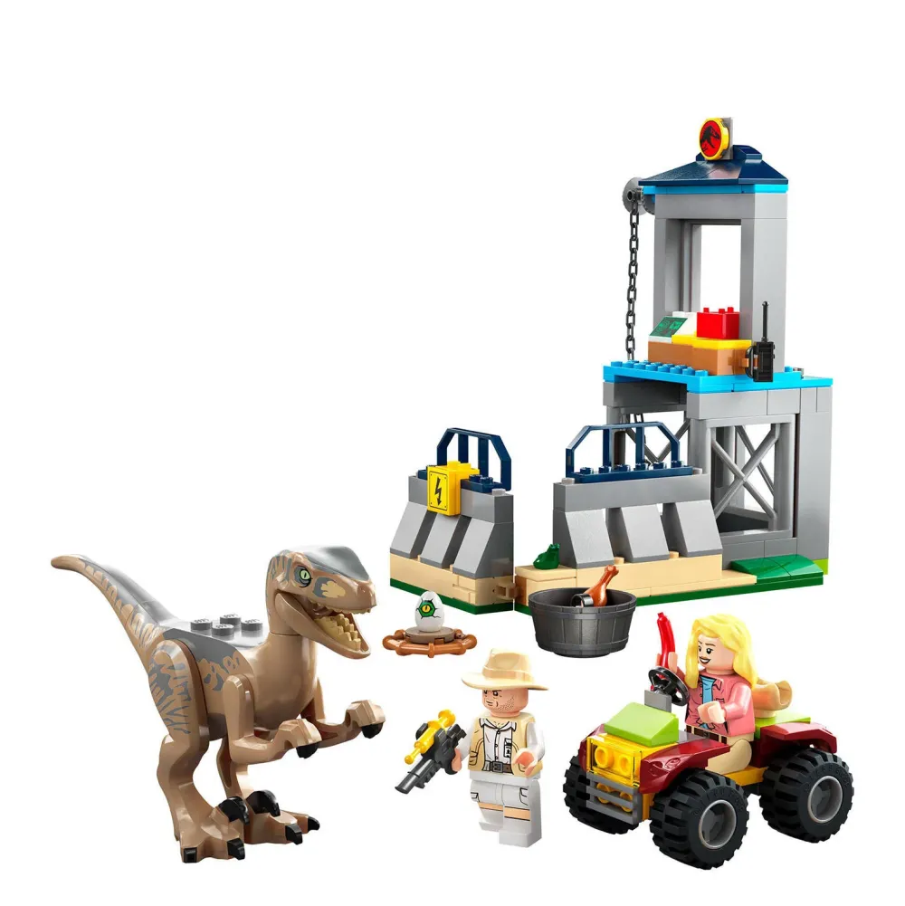 LEGO Jurassic World Velociraptor Ontsnapping 76957