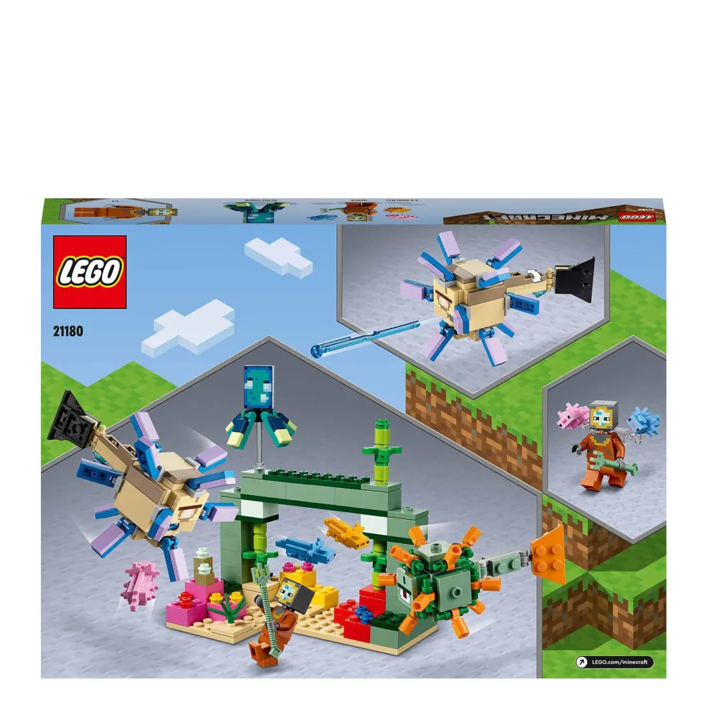 LEGO Minecraft De Bewakersstrijd 21180