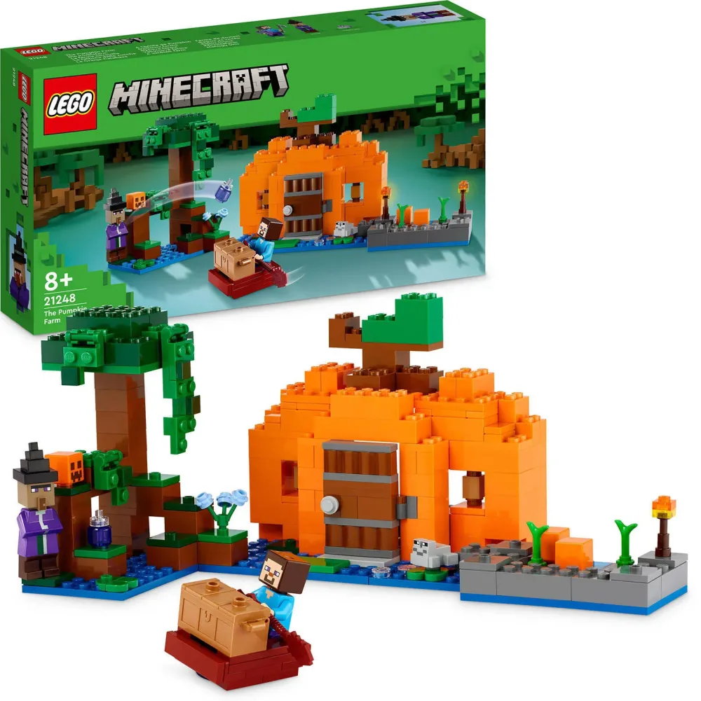 LEGO Minecraft De Pompoenboerderij 21248
