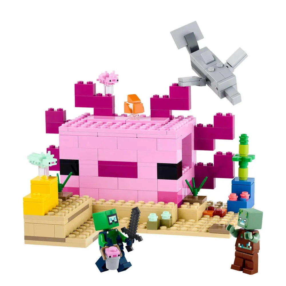 LEGO Minecraft Het Axolotlhuis 21247
