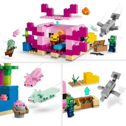 LEGO Minecraft Het Axolotlhuis 21247