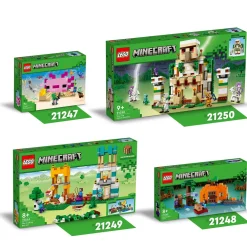 LEGO Minecraft Het Ijzergolemfort 21250