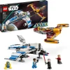 LEGO Star Wars New Republic E-Wing Vs. Shin Hati'S Starfighter 75364