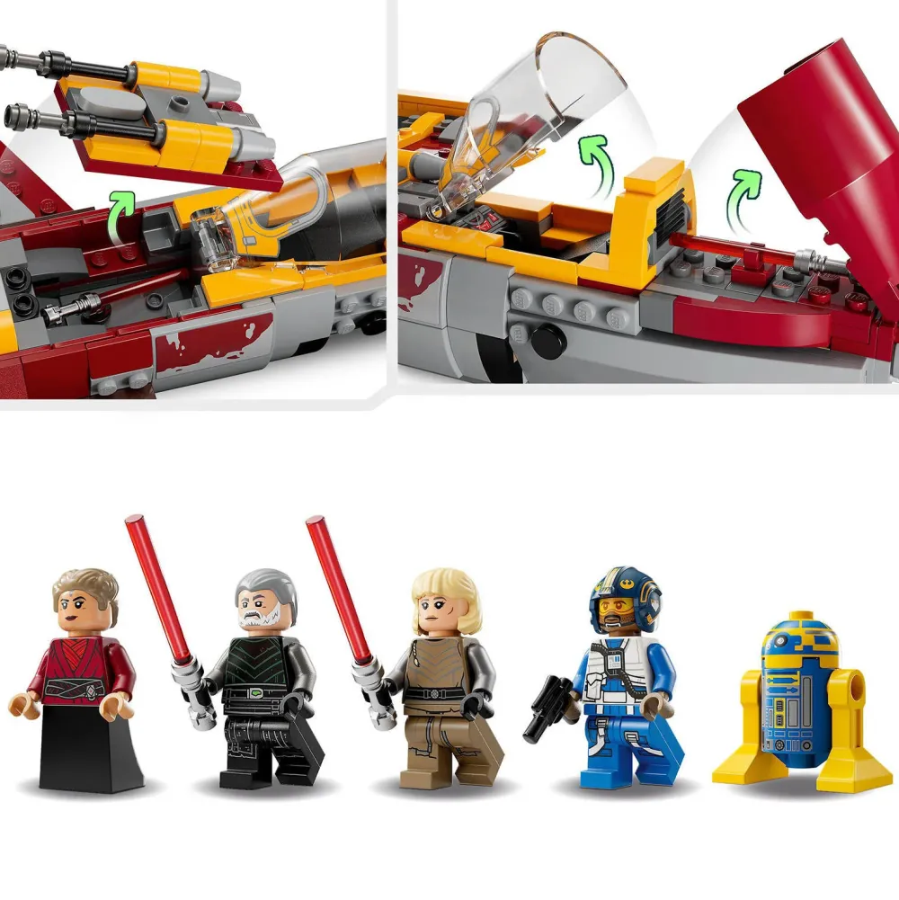 LEGO Star Wars New Republic E-Wing Vs. Shin Hati'S Starfighter 75364