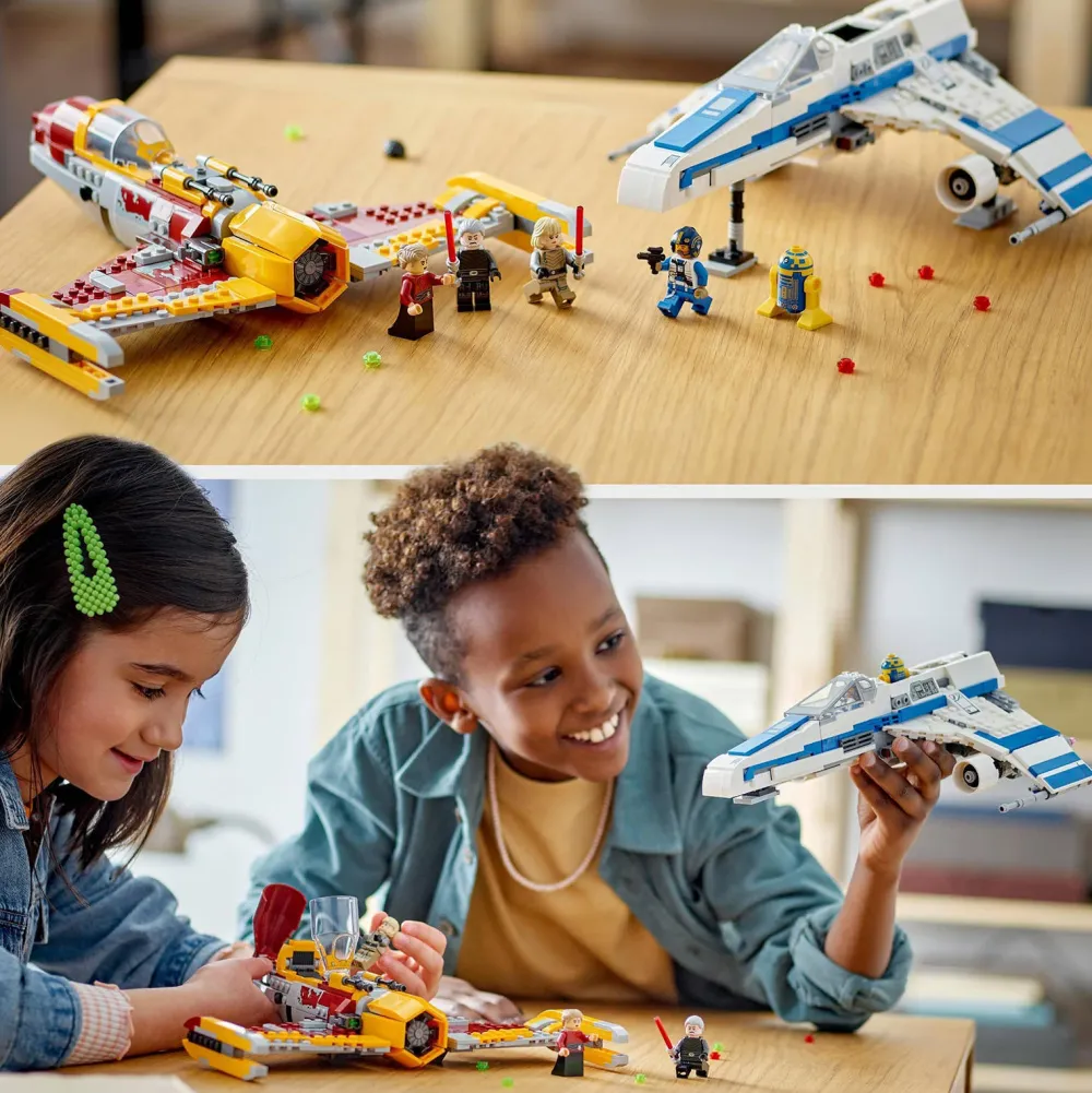 LEGO Star Wars New Republic E-Wing Vs. Shin Hati'S Starfighter 75364