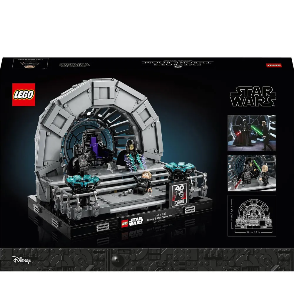 LEGO Star Wars Troonzaal Van De Keizer Diorama 75352