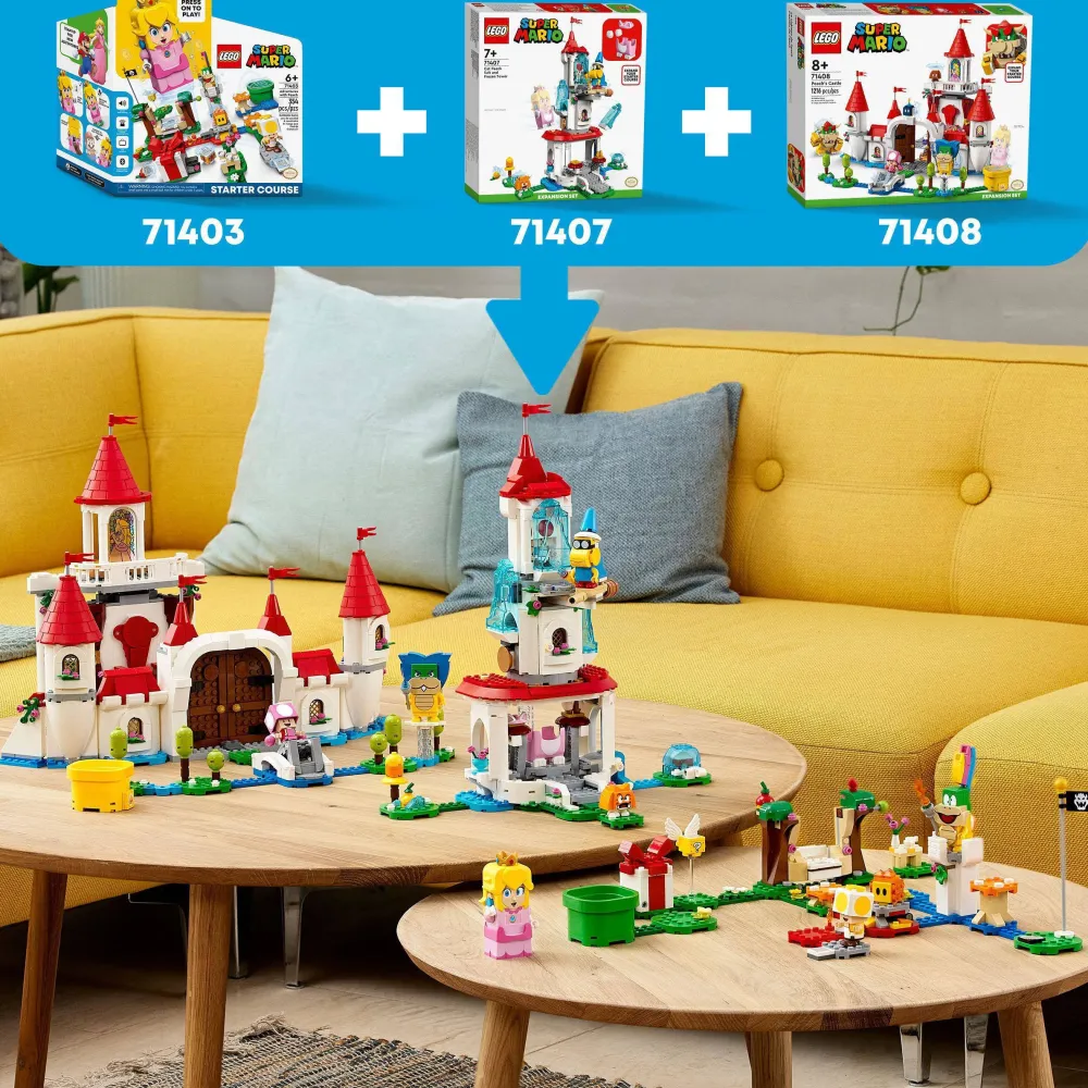 LEGO Super Mario Uitbreidingsset: Reuzen-Spikes Wolkentop Uitdaging 71409