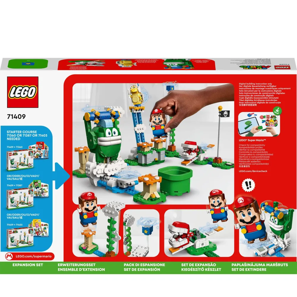 LEGO Super Mario Uitbreidingsset: Reuzen-Spikes Wolkentop Uitdaging 71409