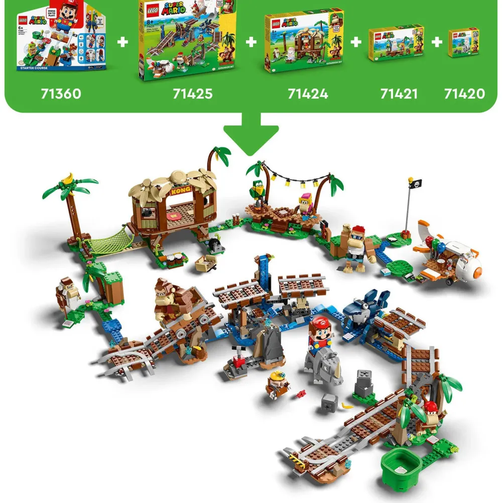 LEGO Super Mario Uitbreidingsset: Dixie Kongs Jungleshow 71421