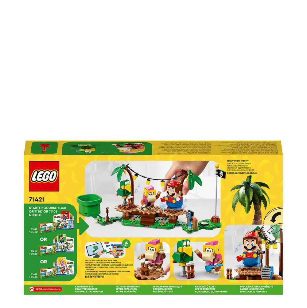 LEGO Super Mario Uitbreidingsset: Dixie Kongs Jungleshow 71421