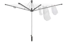 Clearance Leifheit Droogmolen Linomatic Plus 600 Incl. Bodemhuls - 60 M