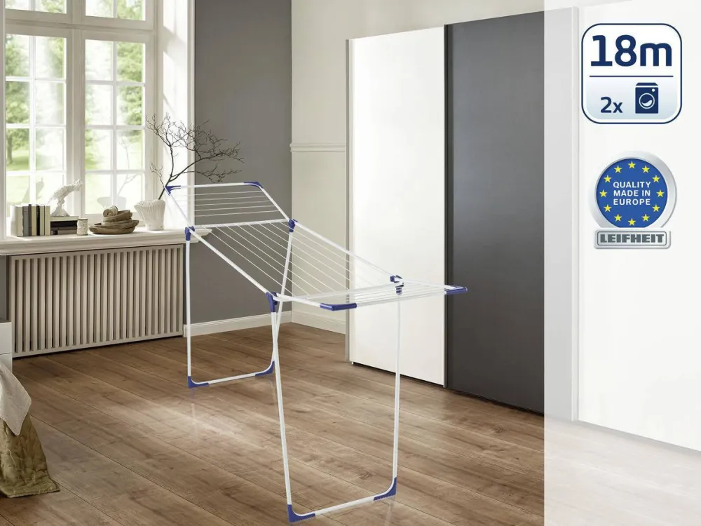 Hot Leifheit Droogrek Classic 180 Solid - 18 M Drooglengte