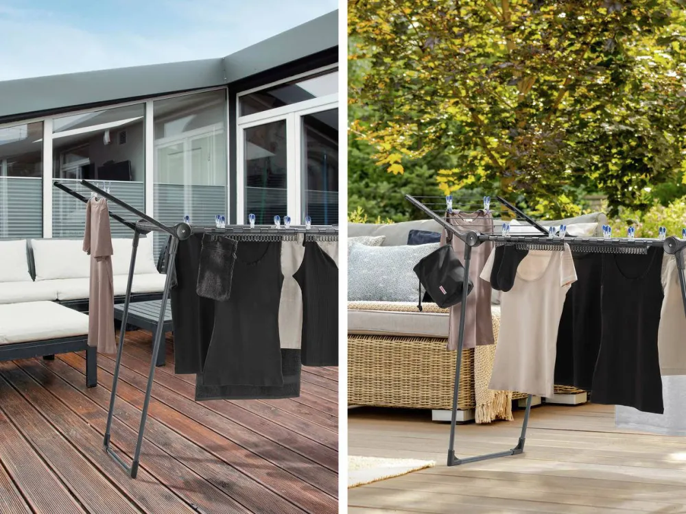 Hot Leifheit Droogrek Pegasus 150 Solid Slim