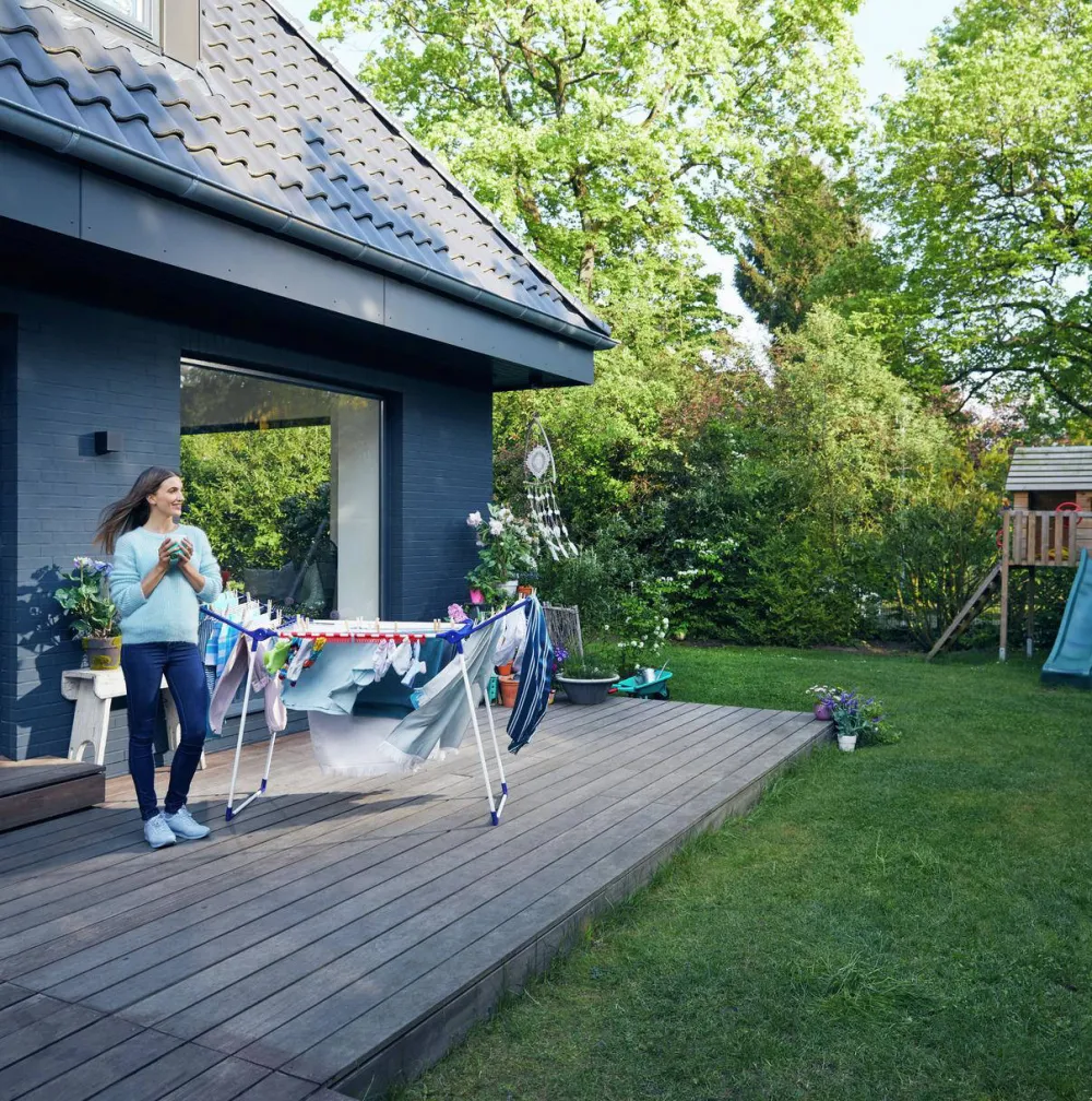 Outlet Leifheit Droogrek Pegasus 180 Solid - 18 M Drooglengte