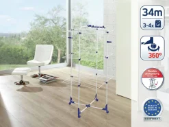 Best Leifheit Droogtoren Classic 340 - 34 M Drooglengte